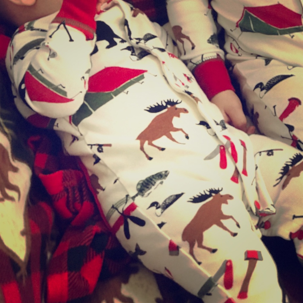 6 month camper onesie